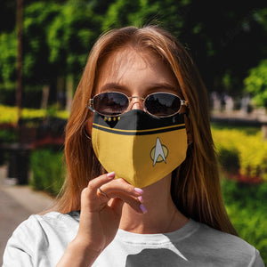 Movie Star Trek Face Mask