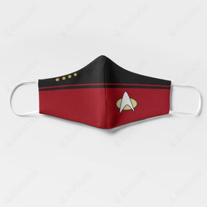 Movie Star Trek Face Mask