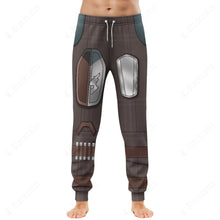 Load image into Gallery viewer, Movie SW The Mandalorian Beskar Custom Sweatpants
