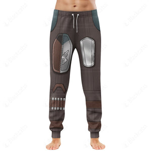 Movie SW The Mandalorian Beskar Custom Sweatpants