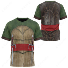 Load image into Gallery viewer, Movie TMNT Nightwatcher Raphael Raph Red Strings Custom T-Shirt
