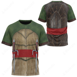 Movie TMNT Nightwatcher Raphael Raph Red Strings Custom T-Shirt