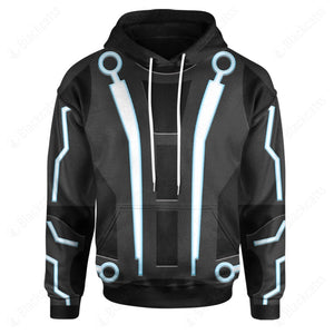 Movie Tron Sam Flynn Cosplay Custom Hoodie