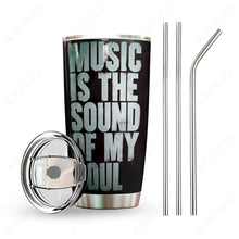 Load image into Gallery viewer, Music Personalized Tumbler My Soul
