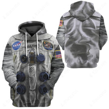 Load image into Gallery viewer, Nasa Apollo 11 Neil Armstrong Spacesuit Custom Name Hoodie
