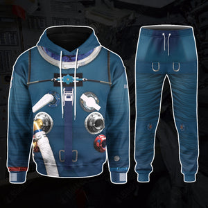 Nasa James Irwin Apollo A6L Space Suit Custom Sweatpants