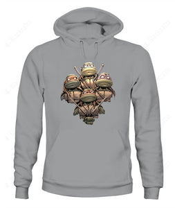 Ninja Turtle Custom Graphic Apparel - Unisex Hoodies
