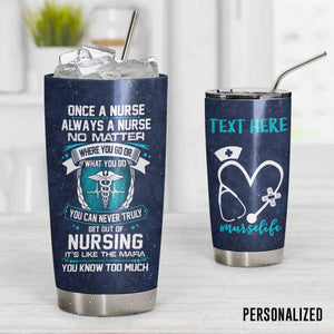 Nurse Personalized Tumbler Nurse Life