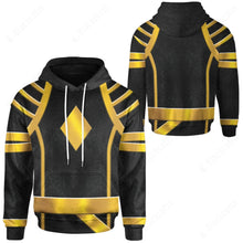 Load image into Gallery viewer, Omega Black Power Rangers Custom Hoodie
