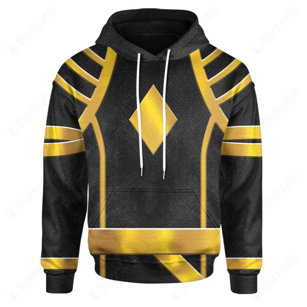 Omega Black Power Rangers Custom Hoodie