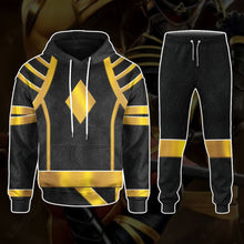 Load image into Gallery viewer, Omega Black Power Rangers Custom Sweatpants
