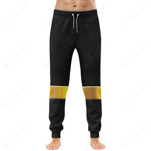 Omega Black Power Rangers Custom Sweatpants