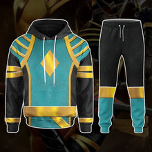 Load image into Gallery viewer, Omega Blue Power Rangers Custom Hoodie
