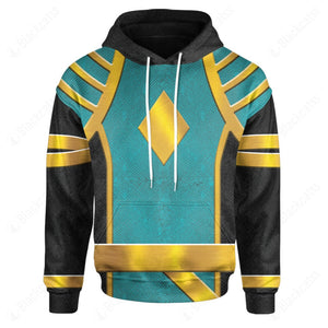 Omega Blue Power Rangers Custom Hoodie