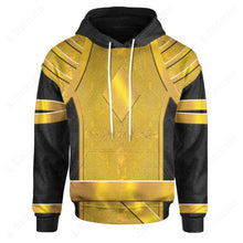 Load image into Gallery viewer, Omega Yellow Power Rangers Custom Hoodie
