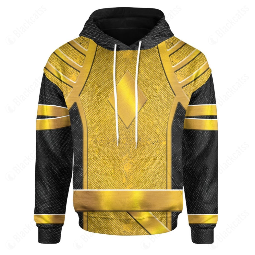 Omega Yellow Power Rangers Custom Hoodie