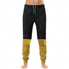 Load image into Gallery viewer, Omega Yellow Power Rangers Custom Sweatpants
