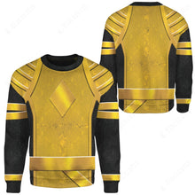 Load image into Gallery viewer, Omega Yellow Power Rangers Custom Sweatshirt
