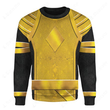 Load image into Gallery viewer, Omega Yellow Power Rangers Custom Sweatshirt
