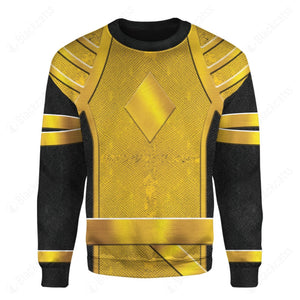 Omega Yellow Power Rangers Custom Sweatshirt