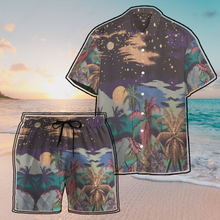 Load image into Gallery viewer, Palm Tree Midnight Button Shirt
