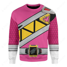 Load image into Gallery viewer, Pink Dino Charge Power Rangers Custom Sweatshirt
