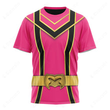 Load image into Gallery viewer, Pink Power Rangers Mystic Force Custom T-Shirt
