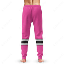 Load image into Gallery viewer, Pink Power Rangers S.P.D. Custom Sweatpants
