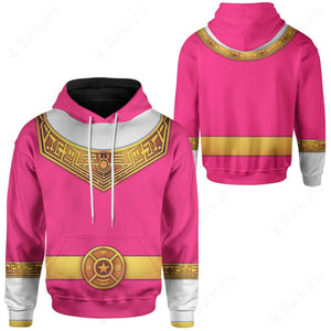 Pink Power Rangers Zeo Custom Hoodie