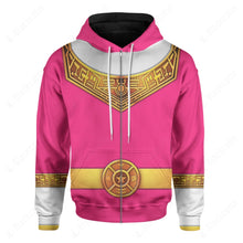 Load image into Gallery viewer, Pink Power Rangers Zeo Custom Hoodie
