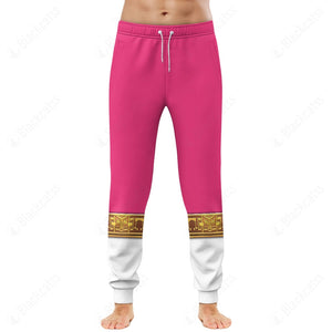 Pink Power Rangers Zeo Custom Sweatpants