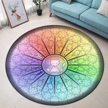 Load image into Gallery viewer, PKM Ancient Mew Custom Round Carpet
