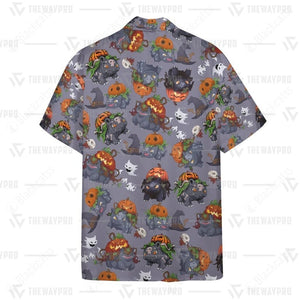 PKM Halloween Custom Hawaii Shirt