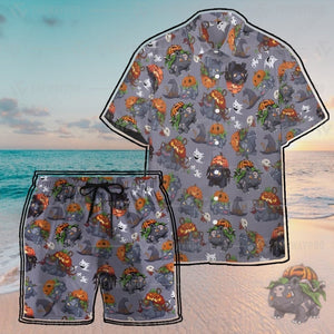 PKM Halloween Custom Hawaii Shirt