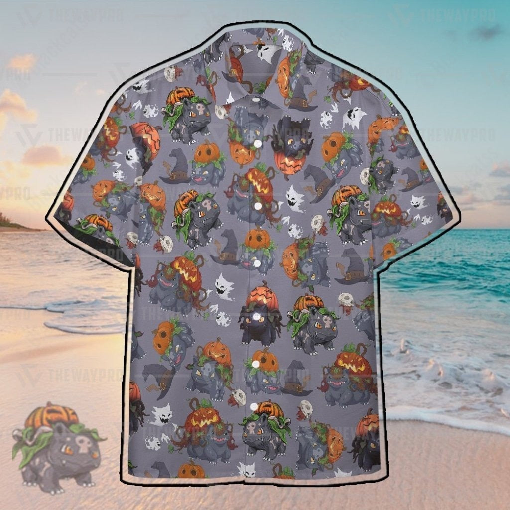 PKM Halloween Custom Hawaii Shirt