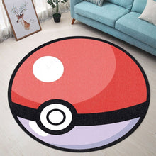 Load image into Gallery viewer, PKM Poke Ball Custom Round Carpet
