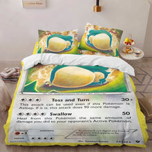 Load image into Gallery viewer, PKM Snorlax Custom Bedding Set
