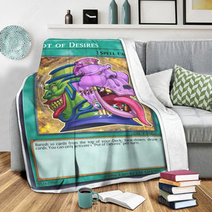 Pot Of Desires Custom Soft Blanket