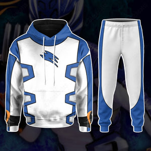 Power Ranger Jungle Fury Blue Ranger Custom Sweatpants