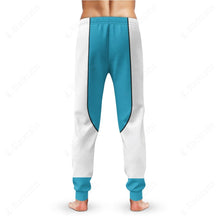 Load image into Gallery viewer, Power Ranger Jungle Fury Spirit Ranger Shark Ranger Custom Sweatpants
