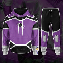 Load image into Gallery viewer, Power Ranger Jungle Fury Wolf Ranger Custom Sweatpants
