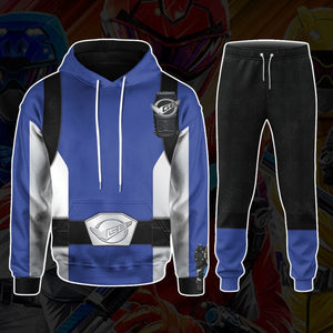 Power Rangers Beast Morphers Blue Custom Hoodie