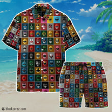 Load image into Gallery viewer, Power Rangers Collection Custom Beach Shorts
