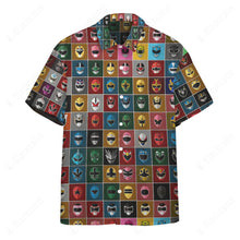 Load image into Gallery viewer, Power Rangers Collection Custom Button Shirt
