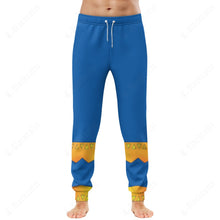 Load image into Gallery viewer, Power Rangers Dino Fury Blue Ranger Custom Sweatpants
