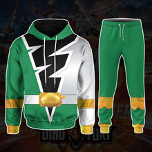 Load image into Gallery viewer, Power Rangers Dino Fury Green Ranger Custom Hoodie
