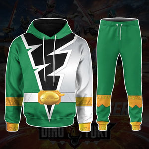 Power Rangers Dino Fury Green Ranger Custom Hoodie