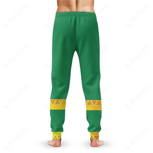 Power Rangers Dino Fury Green Ranger Custom Sweatpants