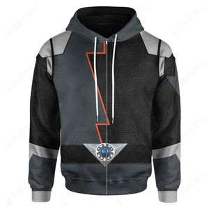 Power Rangers HyperForce Black Custom Hoodie