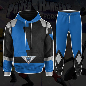 Power Rangers HyperForce Blue Custom Hoodie